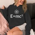 Fun EMc^2方程式 物理学 相対性 アトムロゴ EMc2 Hoodie